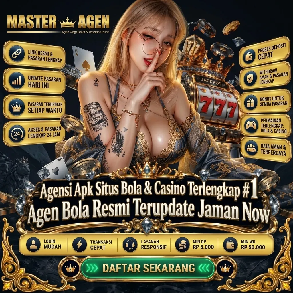 MASTER AGEN Promo Banner